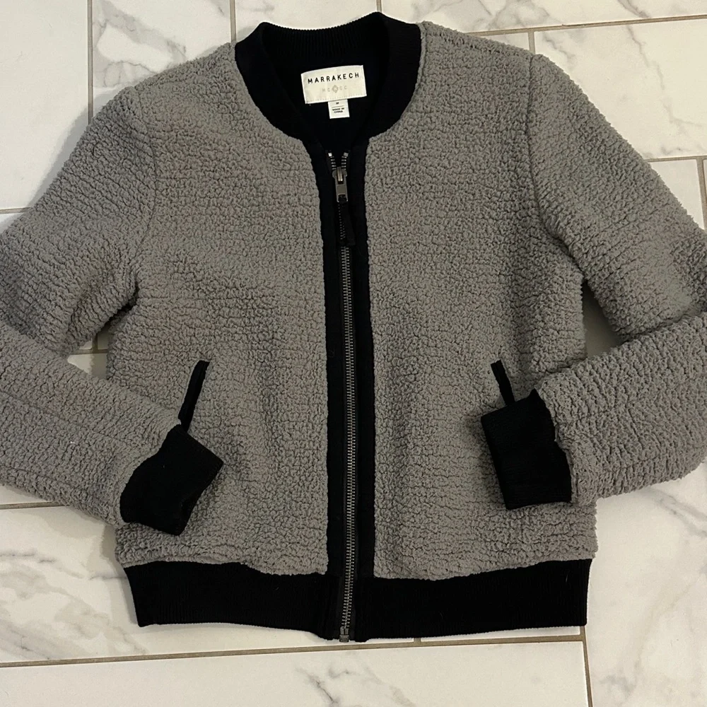 Gray and Black Marrakech Jacket - Picture 1 of 4